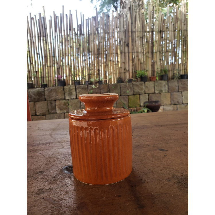 Manteigueira francesa terracota  - Imagem: 5