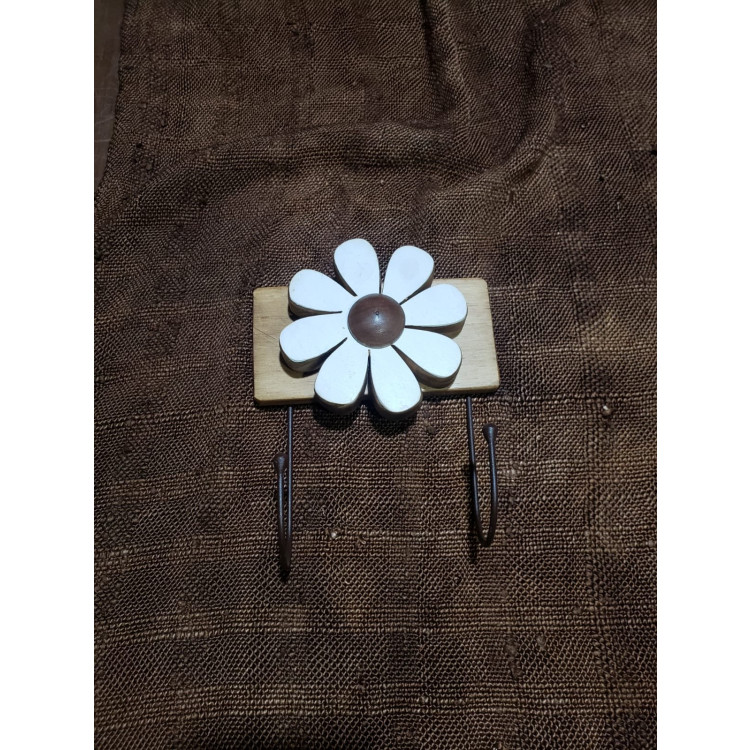 Gancheira dupla flor  - Imagem: 2