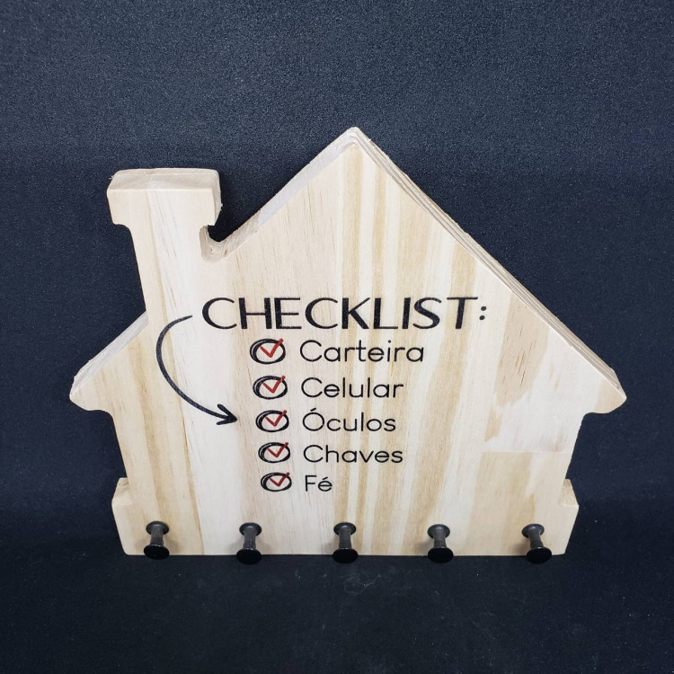 Porta chaves checklist - Imagem: 2
