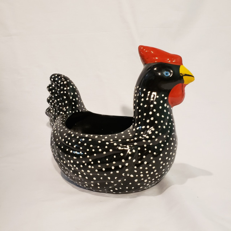 Porta ovos galinha preta - Imagem: 2