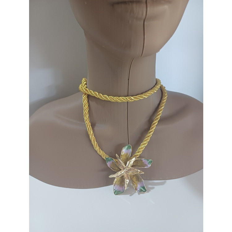 Cordão orquídea Amarela  - Imagem: 2
