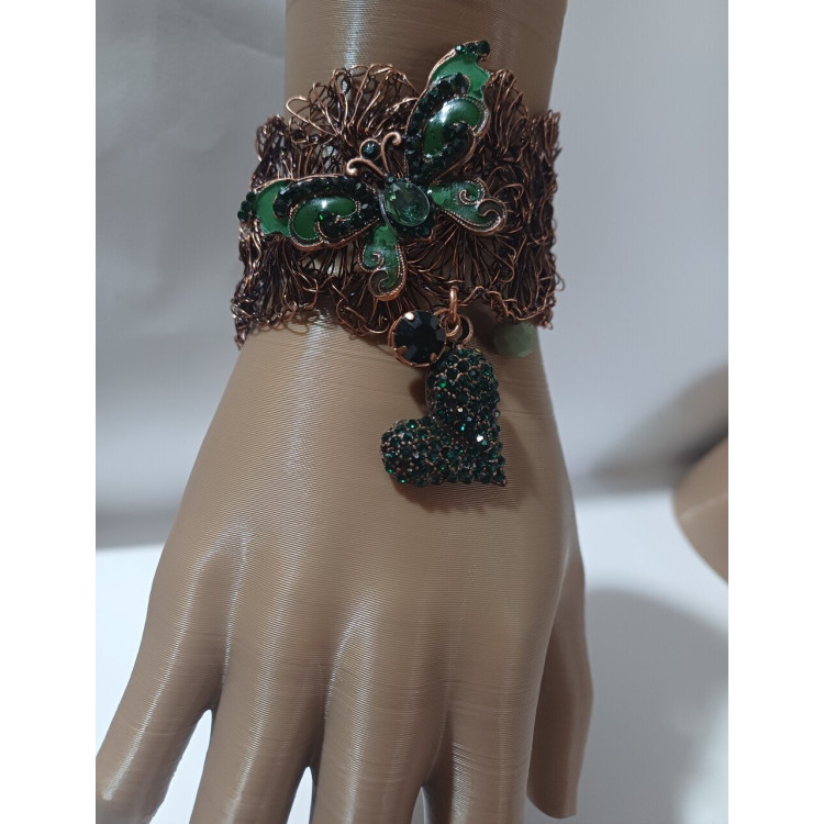 Pulseira borboleta verde - Imagem: 2