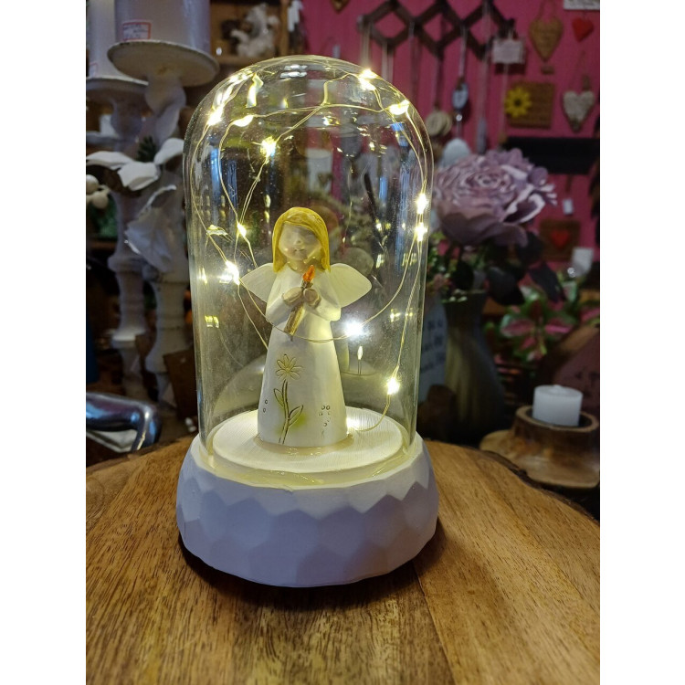 anjo cúpula de led vela - Imagem: 2