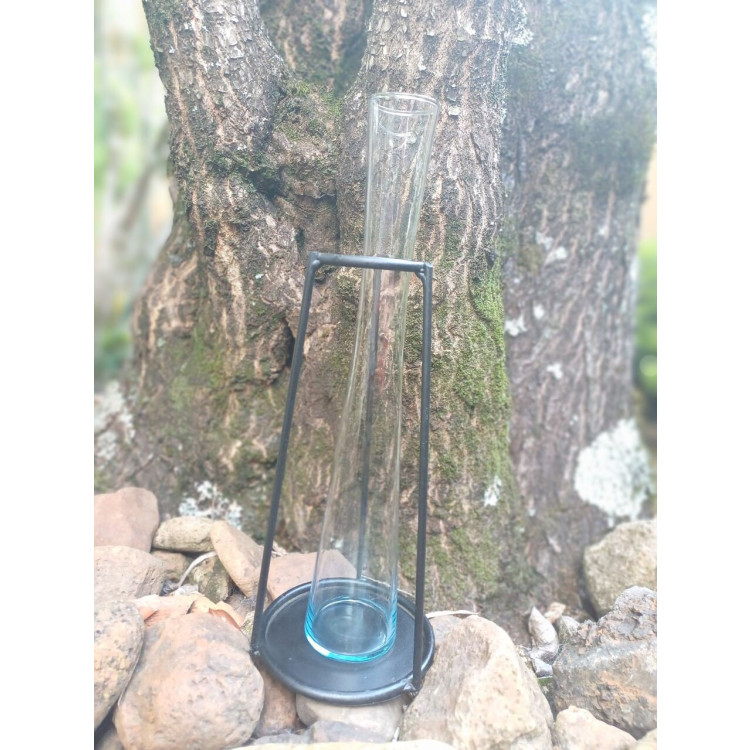 Vaso com suporte em metal G  - Imagem: 2