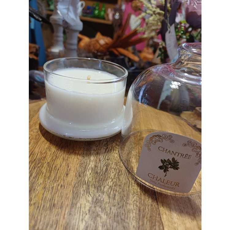 Vela perfumada chaleur com redoma de vidro  - Imagem: 3