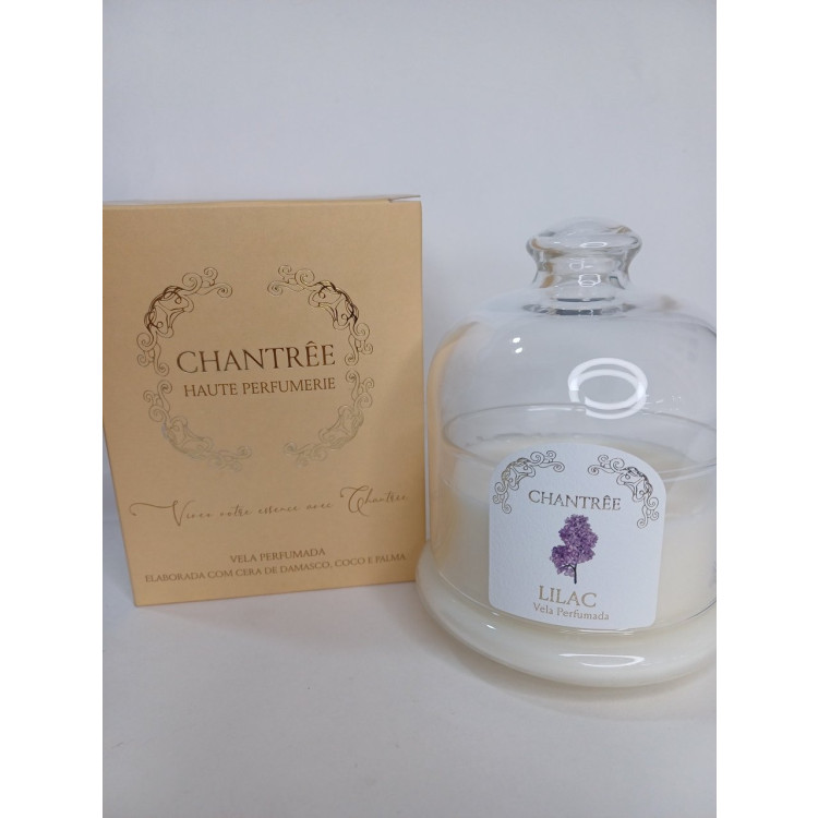 Vela perfumada lilac com redoma de vidro  - Imagem: 2