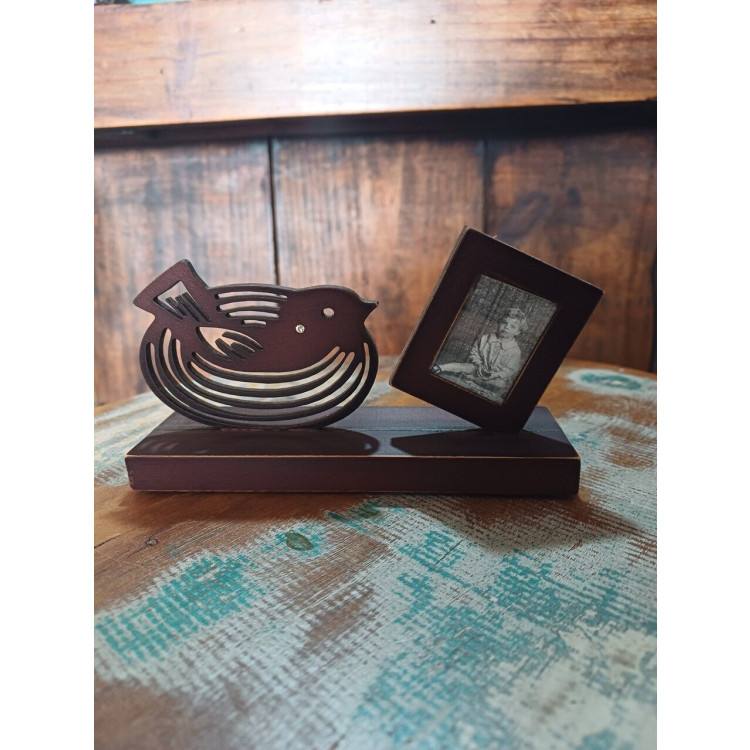 Enfeite de mesa com porta retrato  - Imagem: 2