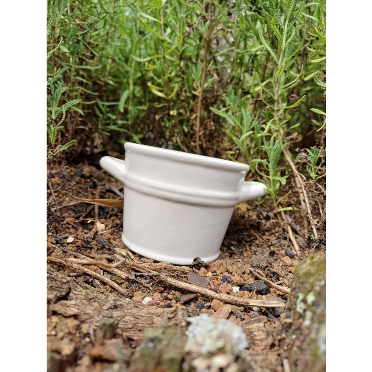 Mini vaso com alça - Imagem: 2