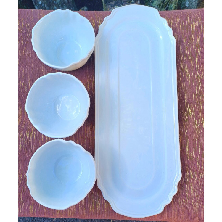 Conjunto Tunísia branco 4/ pçs - Imagem: 2
