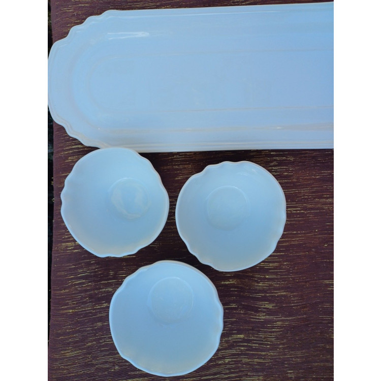 Conjunto Tunísia branco 4/ pçs - Imagem: 3
