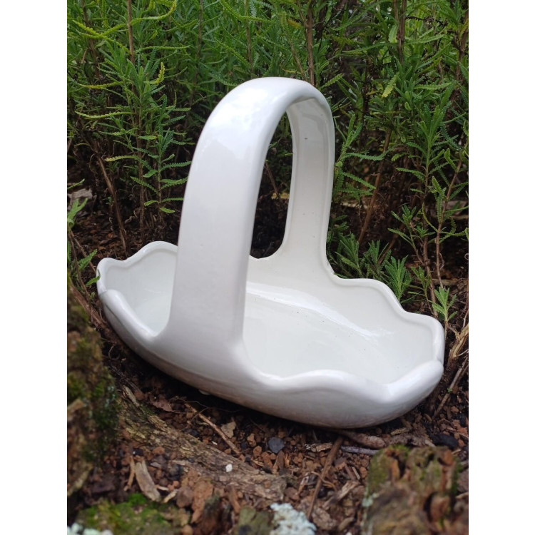 Cesta babado off-white - Imagem: 2