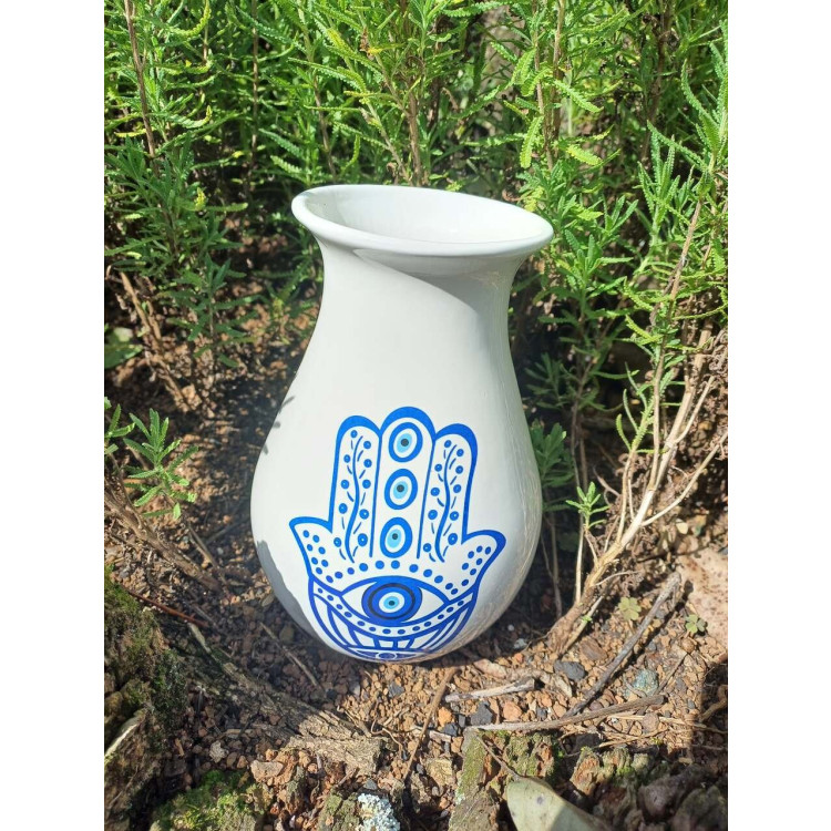 Vaso acinturado com figura - Imagem: 3