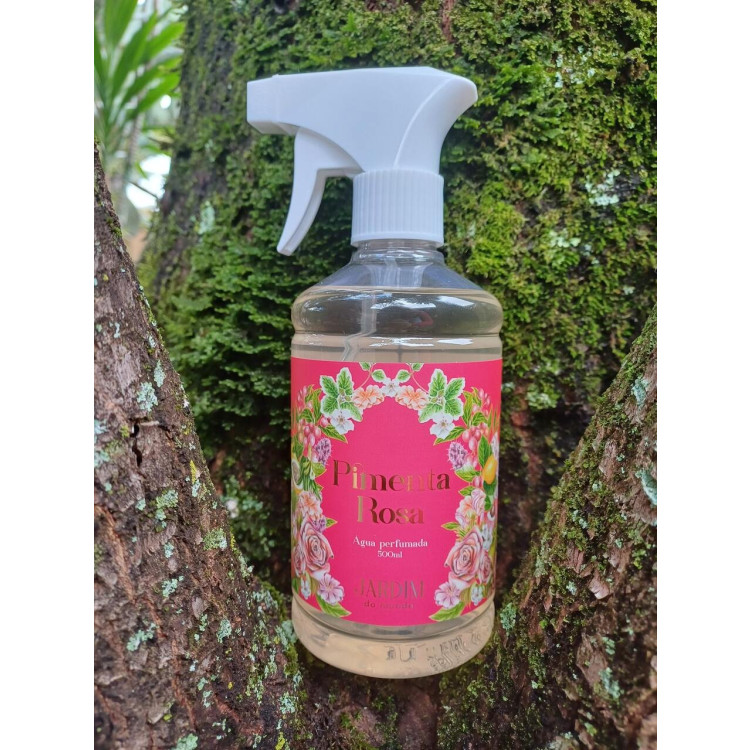 Água perfumada Pimenta rosa 500ml - Imagem: 2