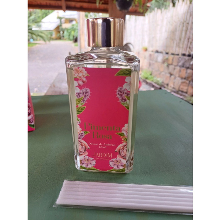 Difusor de ambiente pimenta rosa 250ML - Imagem: 4