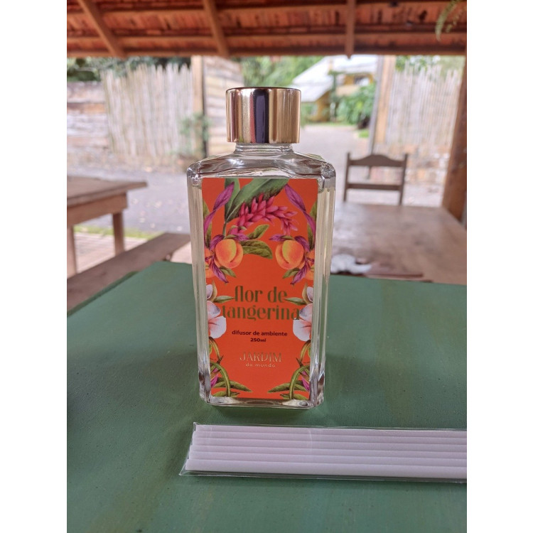 Difusor de ambiente flor de tangerina 250ML - Imagem: 4