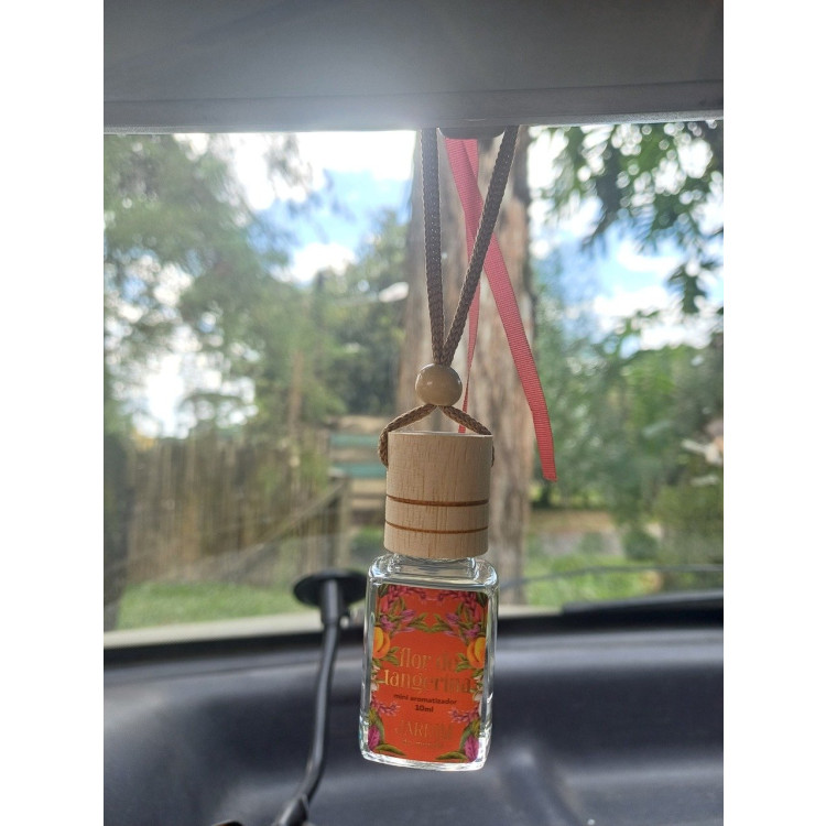 Mini aromatizador flor de tangerina 10ML - Imagem: 5