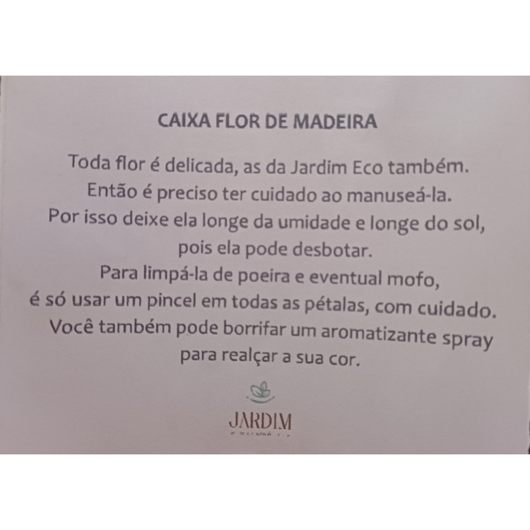 Caixa box flor vermelha  - Imagem: 5
