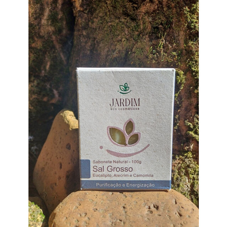 Sabonete natural sal grosso 100g - Imagem: 2