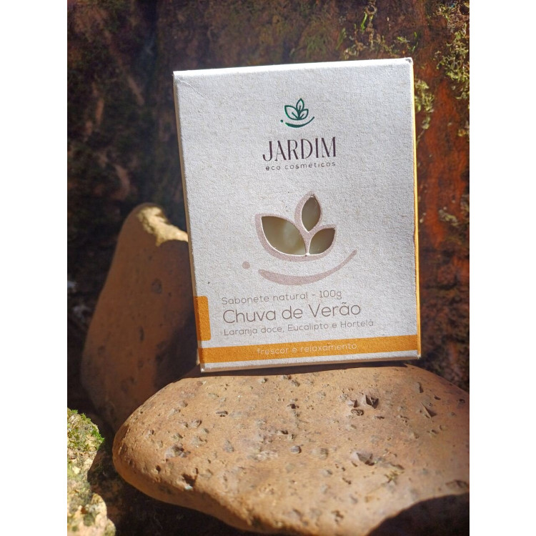 Sabonete natural chuva de verão 100g - Imagem: 2