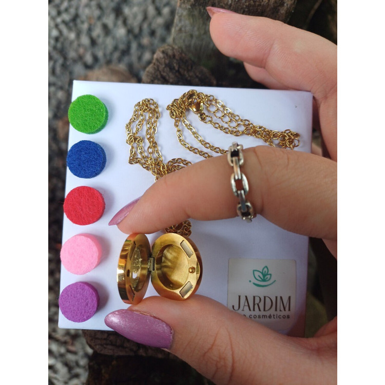 Colar árvore da vida dourado - Imagem: 5