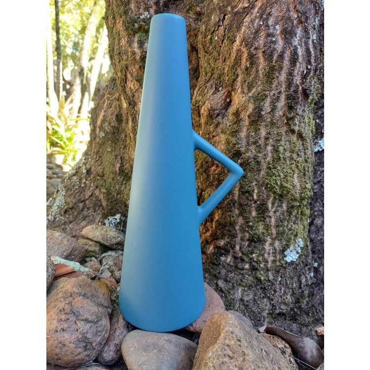 Vaso azul C/ alça  - Imagem: 2