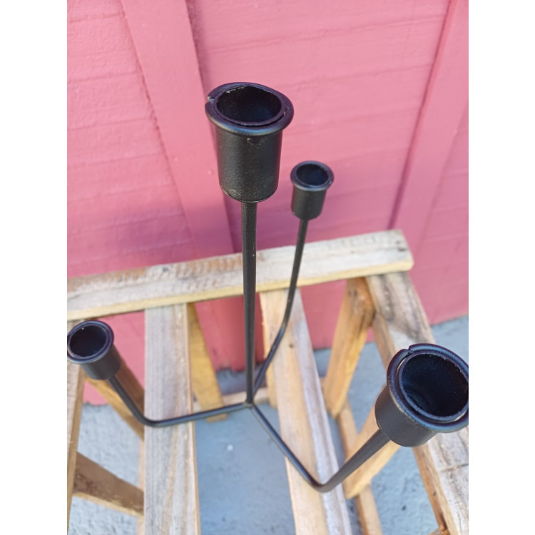 Porta vela metal p/ 4 velas - Imagem: 3