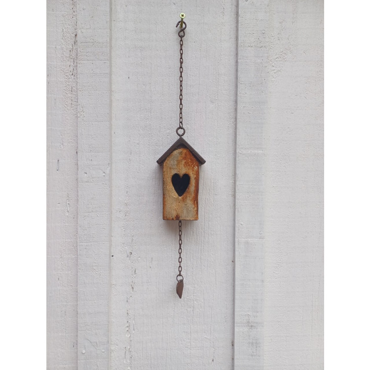 Mini casinha pendente bege  - Imagem: 2