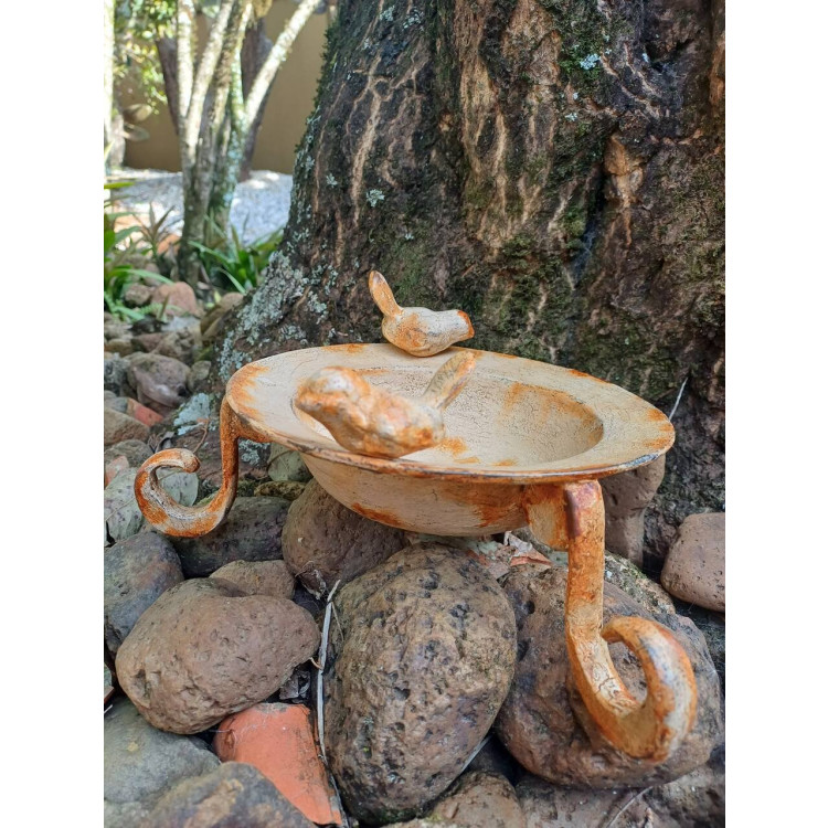 Peça em ferro fundido pássaros - Imagem: 3