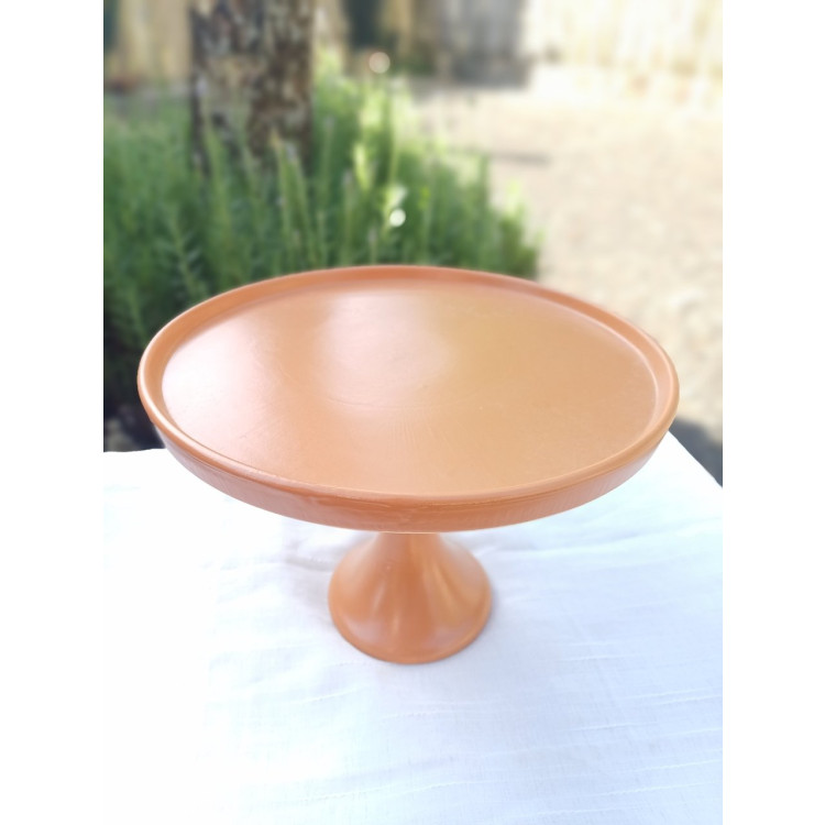 Prato de bolo rustic terra - Imagem: 2