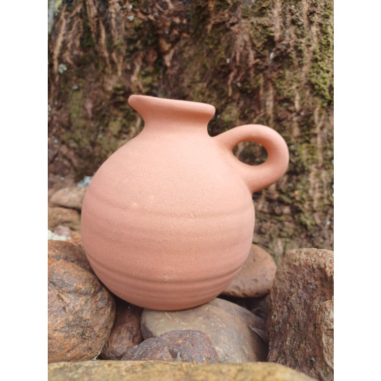 Jug / vaso redondo terracota - Imagem: 2