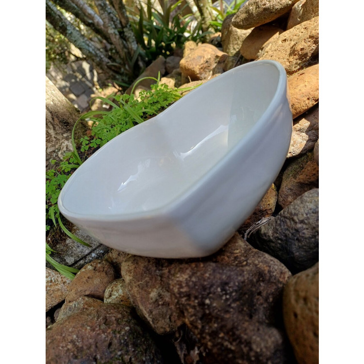 Bowl fundo M coração branco - Imagem: 3