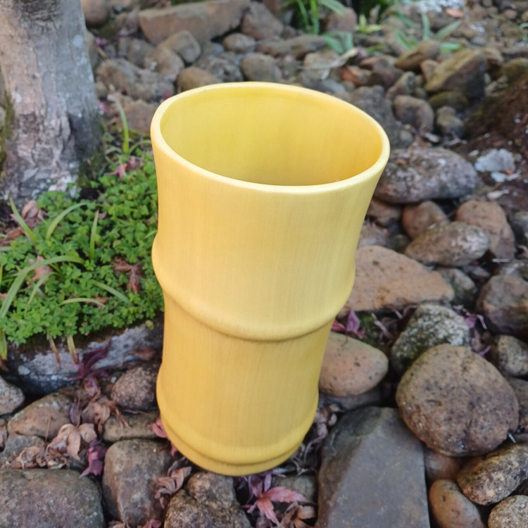 Vaso imitação bambu fosco  - Imagem: 3