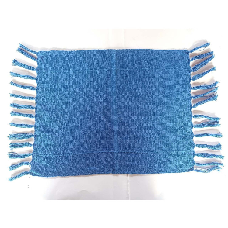 Guardanapo liso azul médio - Imagem: 1