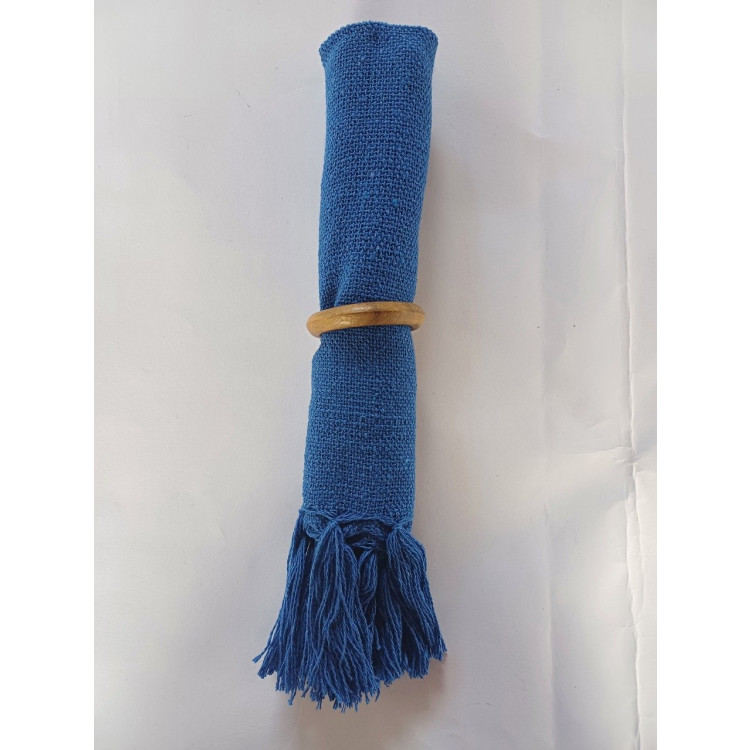 Guardanapo liso azul médio - Imagem: 2