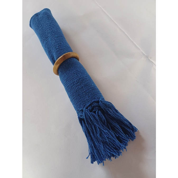 Guardanapo liso azul médio - Imagem: 3