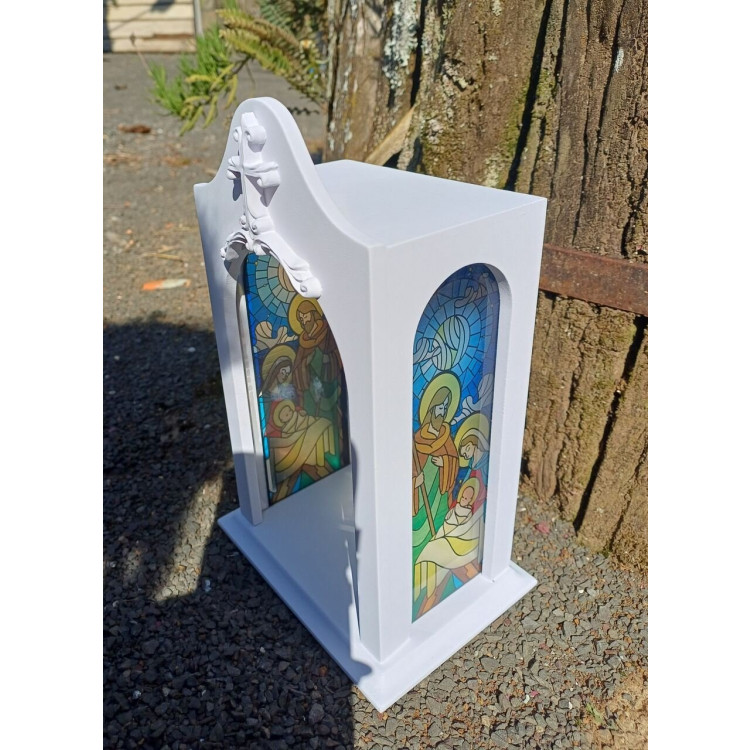 Capela/ oratório com vitral sagrada família  - Imagem: 3