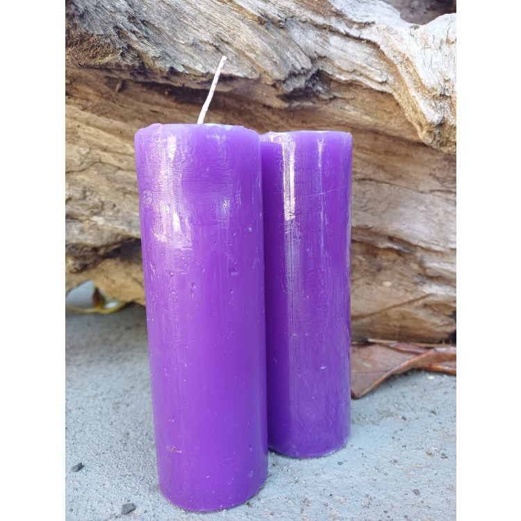 Vela color roxo - Imagem: 2