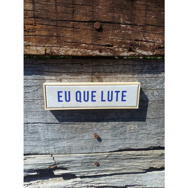 Azulejo divertido eu que lute - Imagem: 2