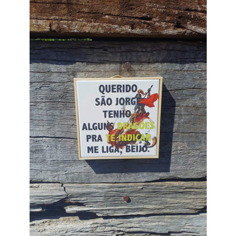 Azulejo divertido São Jorge - Imagem: 2