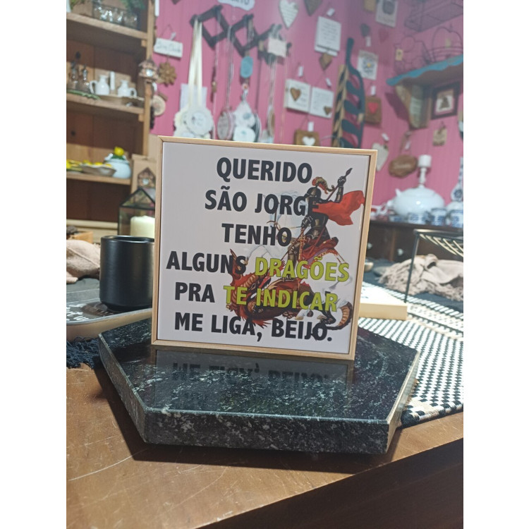 Azulejo divertido São Jorge - Imagem: 3