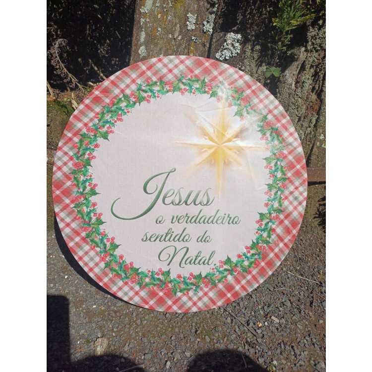 Capa para sousplat jesus Natal - Imagem: 2