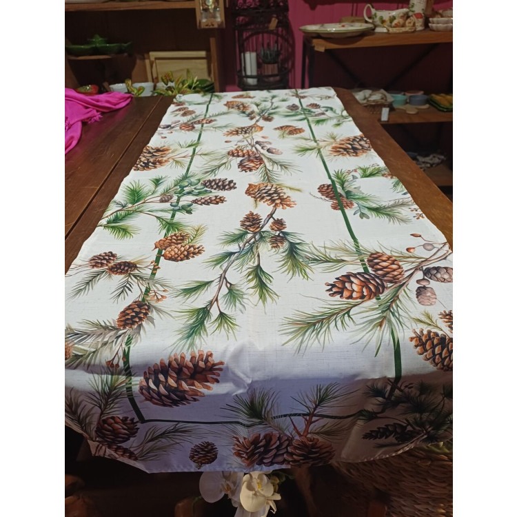 Trilho de mesa pinhas  - Imagem: 2