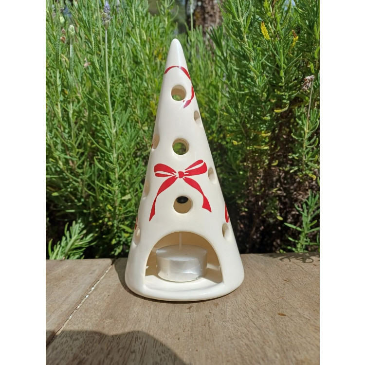 Cone porta vela laços charlotte cereja P  - Imagem: 4