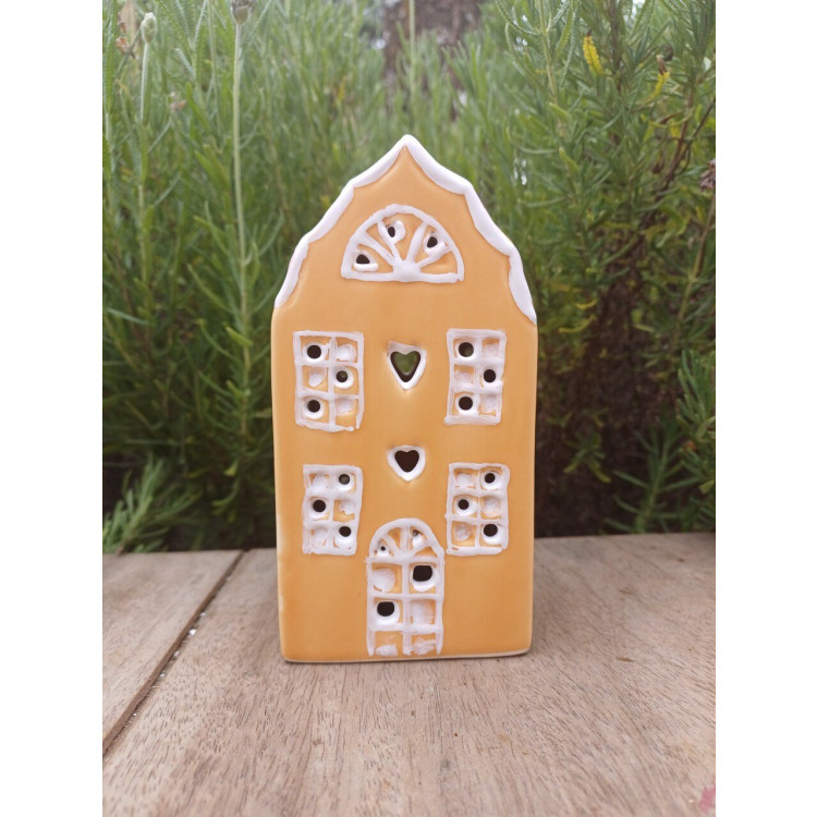 Porta vela escandinavo ginger  - Imagem: 2