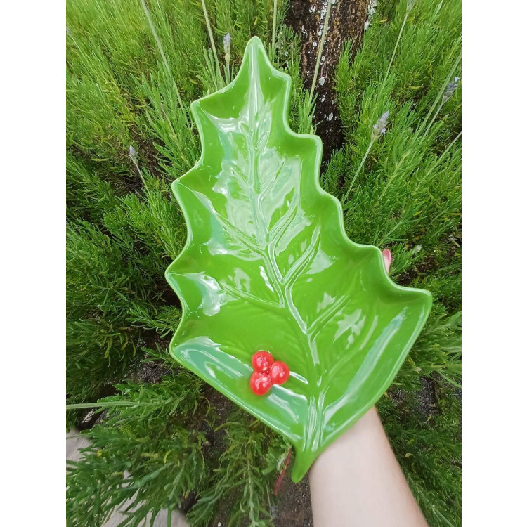 Travessa folha azevinho - Imagem: 3