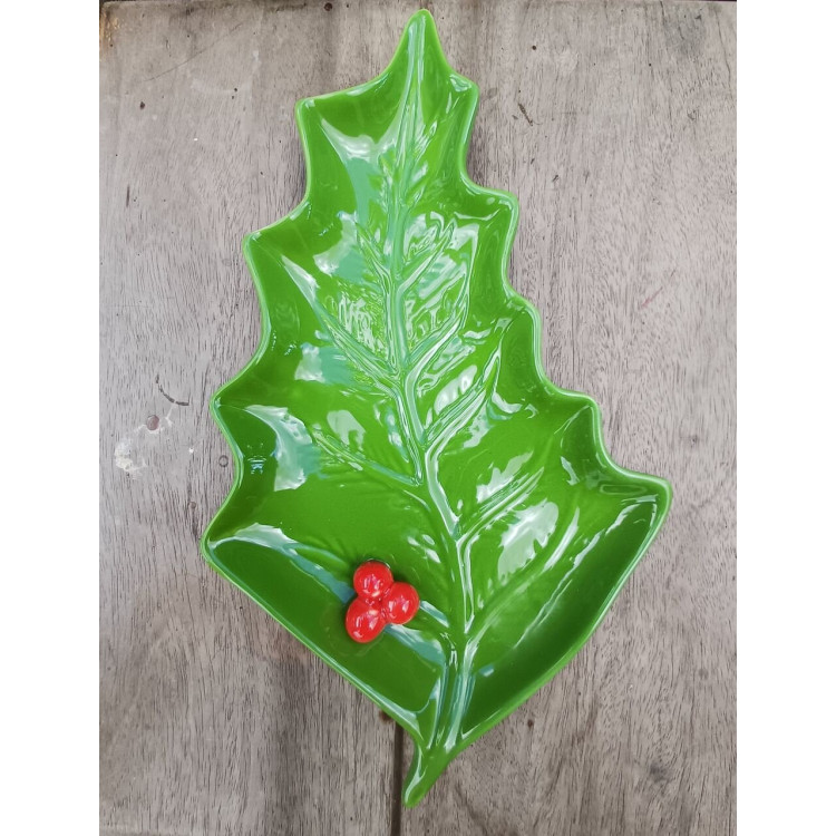 Travessa folha azevinho - Imagem: 2