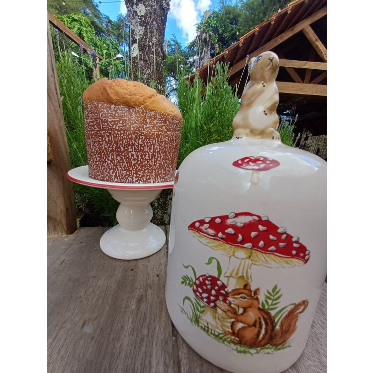 Porta panetone esquilo - Imagem: 4