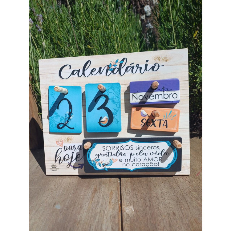 Calendário permanente colors - Imagem: 3