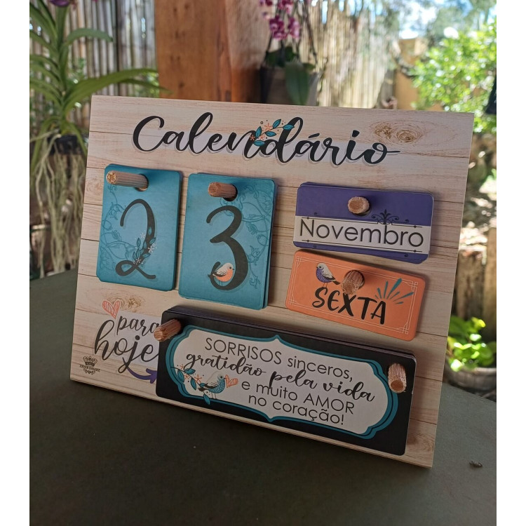 Calendário permanente colors - Imagem: 2