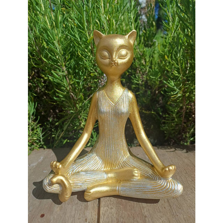 Mulher gata sentada - Imagem: 2